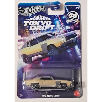 Hot Wheels 1:64 Fast Furious Tokyo Drift - Chevrolet Monte Carlo 1970 beige